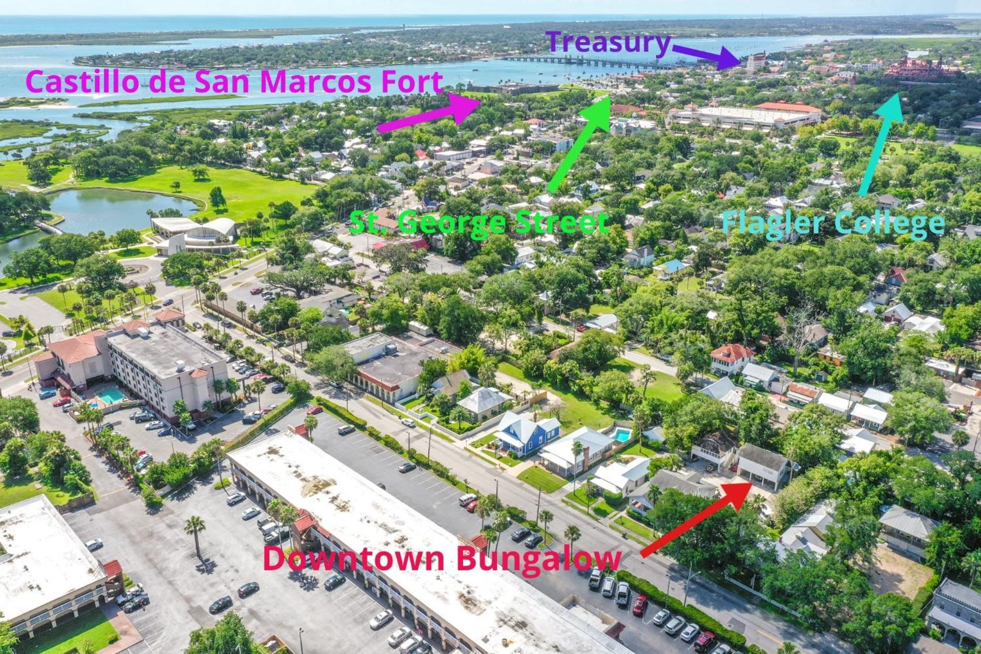 The Old Mission Collection - Downtown Bungalow St. Augustine Exteriör bild